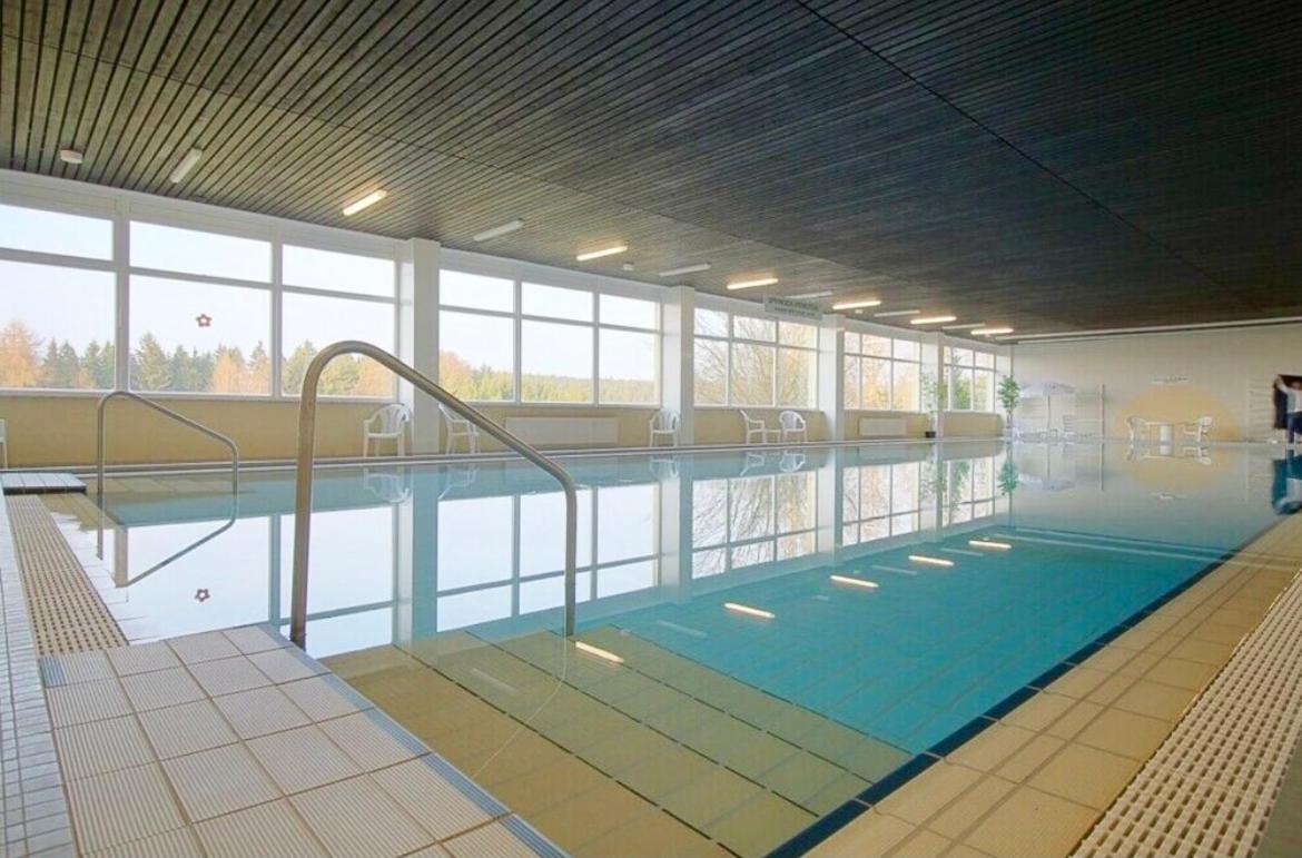 Schoene Ferienwohnung Mit Schwimmbad, Sauna Und Balkon Braunlage Esterno foto