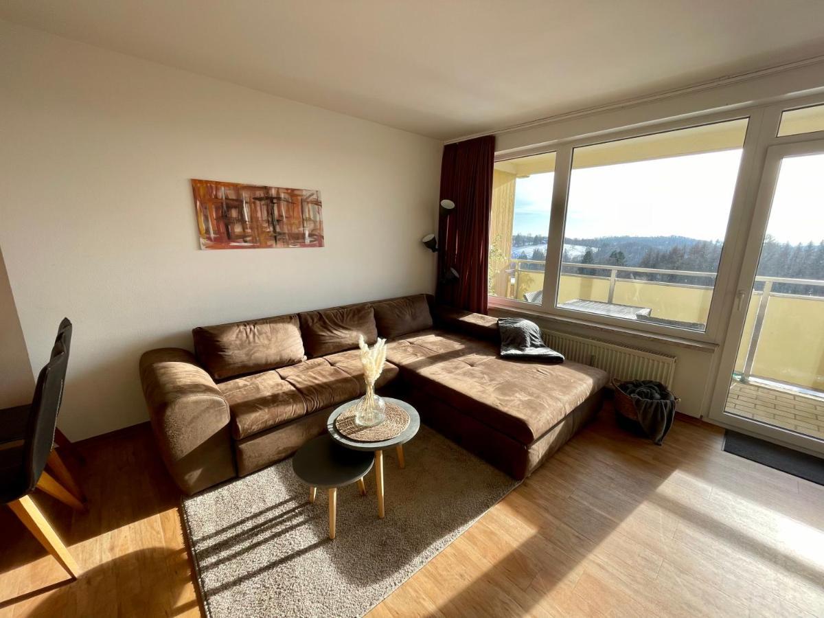 Schoene Ferienwohnung Mit Schwimmbad, Sauna Und Balkon Braunlage Esterno foto